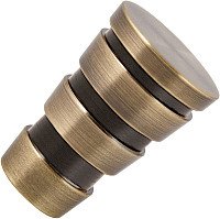 

Наконечник для карниза АС ФОРОС Пегас D25 (антик/черный)