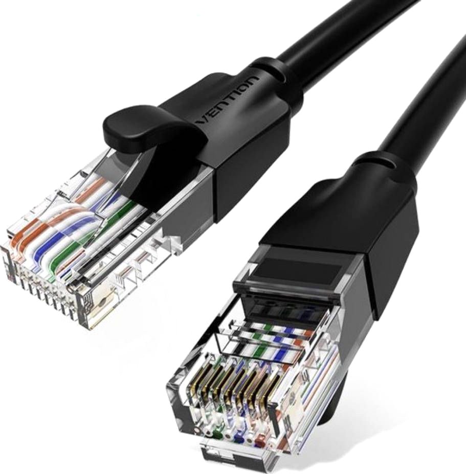 

Кабель Vention IBEBS RJ45 - RJ45 (25 м, черный)