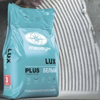 Клеевая смесь Тайфун Lux Plus усиленной фиксации (5 кг, белый)
