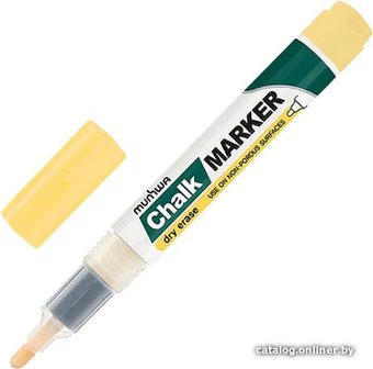 Маркер MunHwa Chalk Marker CM-08 (желтый)