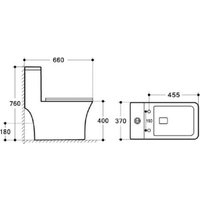 Унитаз напольный BelBagno Neon BB8617CPR-MN/SC