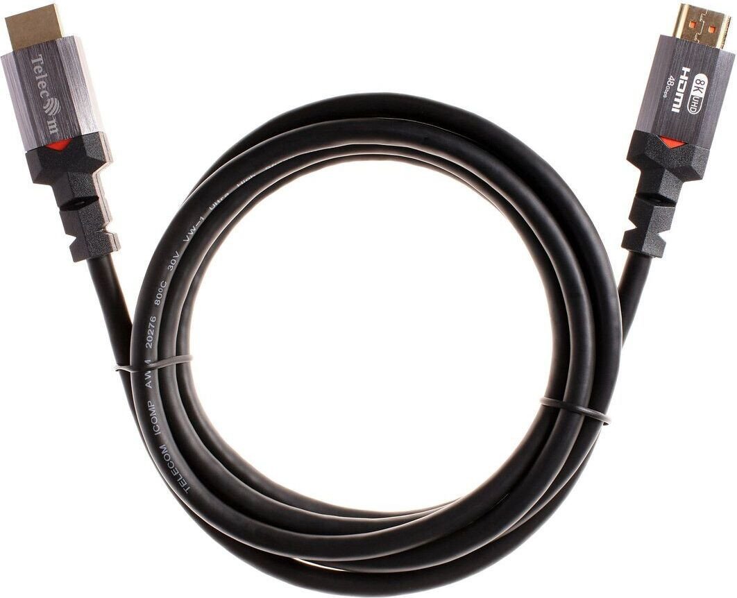 Кабель Telecom TCG365-2M HDMI - HDMI (2 м, черный)