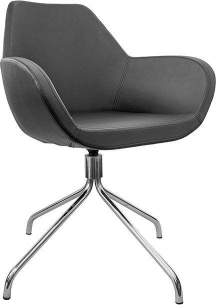 Офисный стул Фабрикант Бали CH (экокожа, черный)