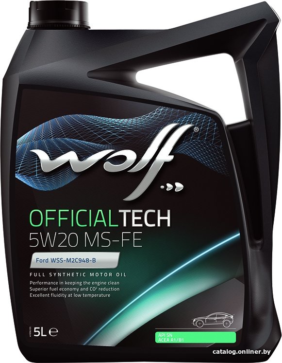 Моторное масло Wolf OfficialTech 5W-20 MS-FE 5л