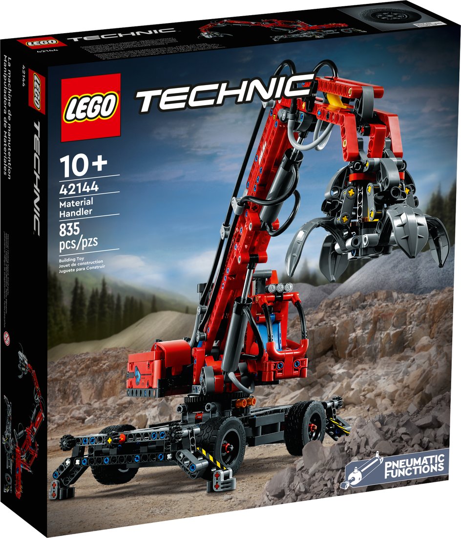 

Конструктор LEGO Technic 42144 Грейферный погрузчик
