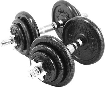 Набор гантелей Proiron Г2100Ч (2 шт)