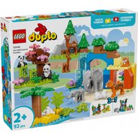 Конструктор LEGO Duplo 10446 Семьи диких животных 3в1