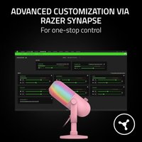 Проводной микрофон Razer Seiren V3 Chroma Quartz Pink