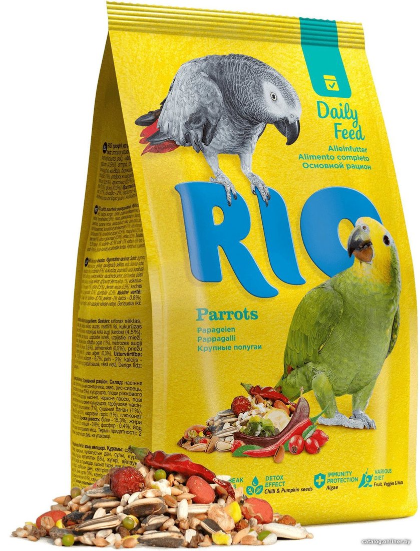 Корм для птиц Rio Основной рацион 4602533781133 0,5 кг