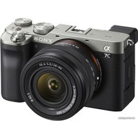 Беззеркальный фотоаппарат Sony Alpha a7C Kit 28-60mm (серебристый)