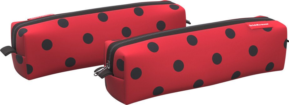 

Пенал Erich Krause Квадро Mini Dots in Red 52205