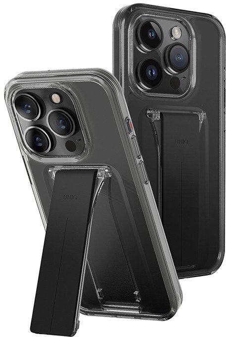 

Чехол для телефона Uniq Heldro Mount with Stand Smoke для iPhone 15 Pro Max IP6.7P(2023)-HELMSMK