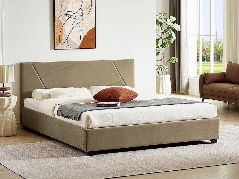 

Кровать Signal Columbia Velvet Bluvel 28 160x200 (бежевый)