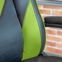 Игровое (геймерское) кресло GetActive JOBisDONE (черный/зеленый)