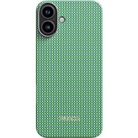 Чехол для телефона Pitaka Ultra-Slim для iPhone 16 (зеленый) в Гродно