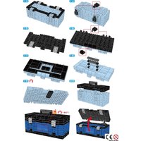 Конструктор King Tony ящик инструментальный TS1016