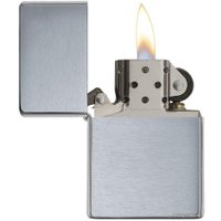 Зажигалка Zippo Brushed Chrome Vintage 230.25-000003