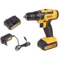 Дрель-шуруповерт Molot MBD 1215-1 DLi 1335613 (с 2-мя АКБ)