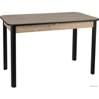 Кухонный стол Signal Diego II DIEGO2DAC120 (дуб артизан/черный)