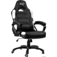 Игровое (геймерское) кресло AeroCool AC80C (черный/белый)