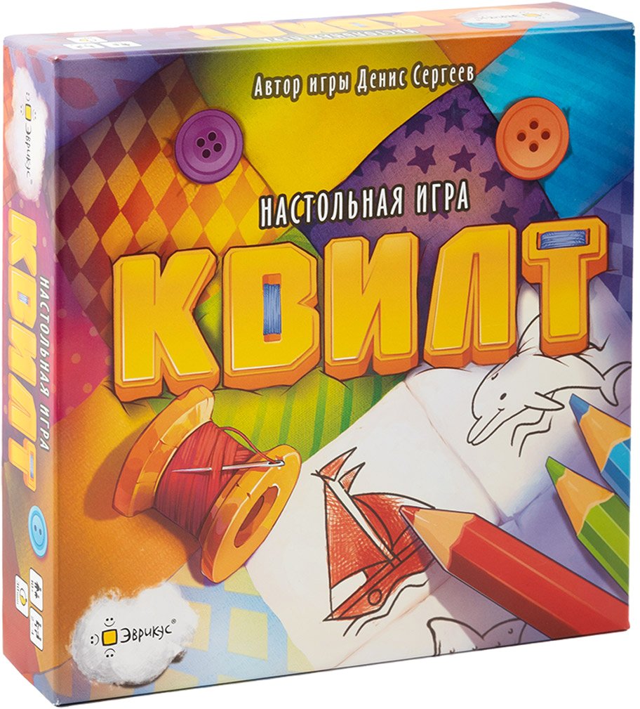 

Настольная игра Эврикус Квилт BG-12053