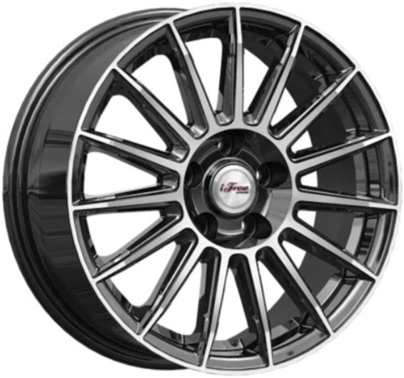 

Литые диски iFree Азур (КС1052) 16x6.5" 5x108мм DIA 63.35мм ET 46мм Блэк Джек