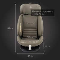 Детское автокресло Happy Baby Reex isofix (dark olive)