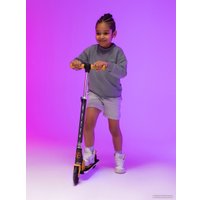 Двухколесный детский самокат Amarobaby Energy AB23-27ENE/0912 (черный/коричневый)