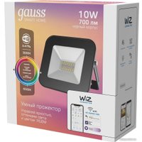 Уличный прожектор Gauss Smart Home 10W 700lm 3000-6500K 200-240V IP65 3550132