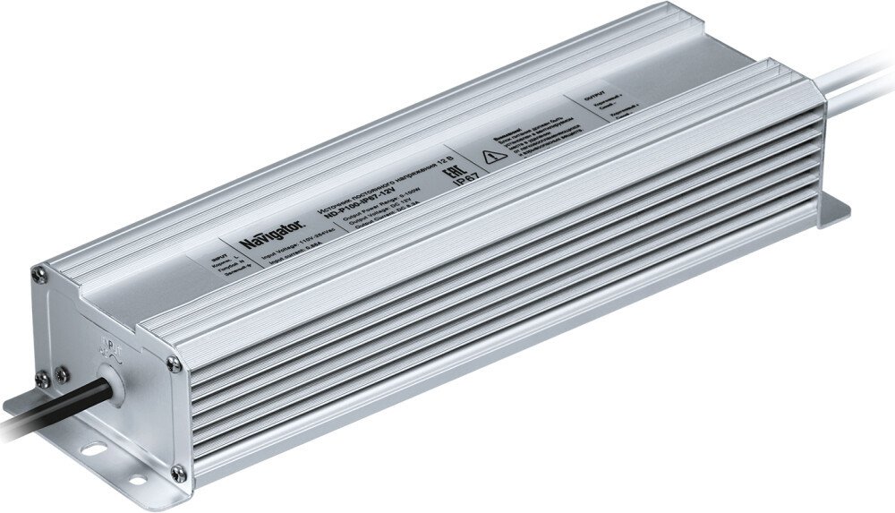 

Светодиодный драйвер Navigator ND-P100-IP67-12V