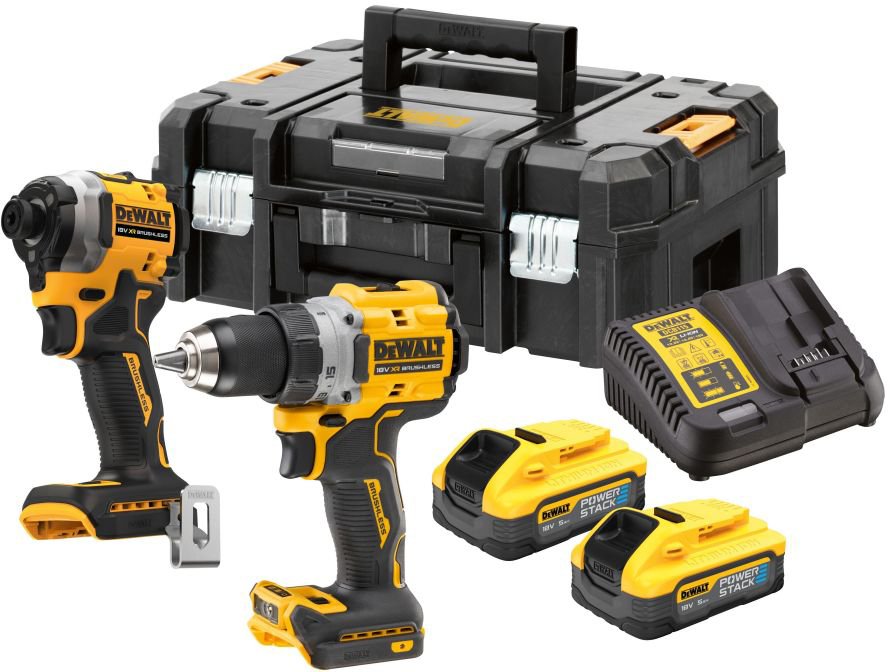 

DeWalt DCK2051H2T (шуруповерт, винтоверт, 2 АКБ, кейс)