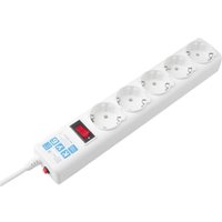 Сетевой фильтр Power Cube 5 розеток, белый, 1.9 м (SPG-B-6-WHITE)