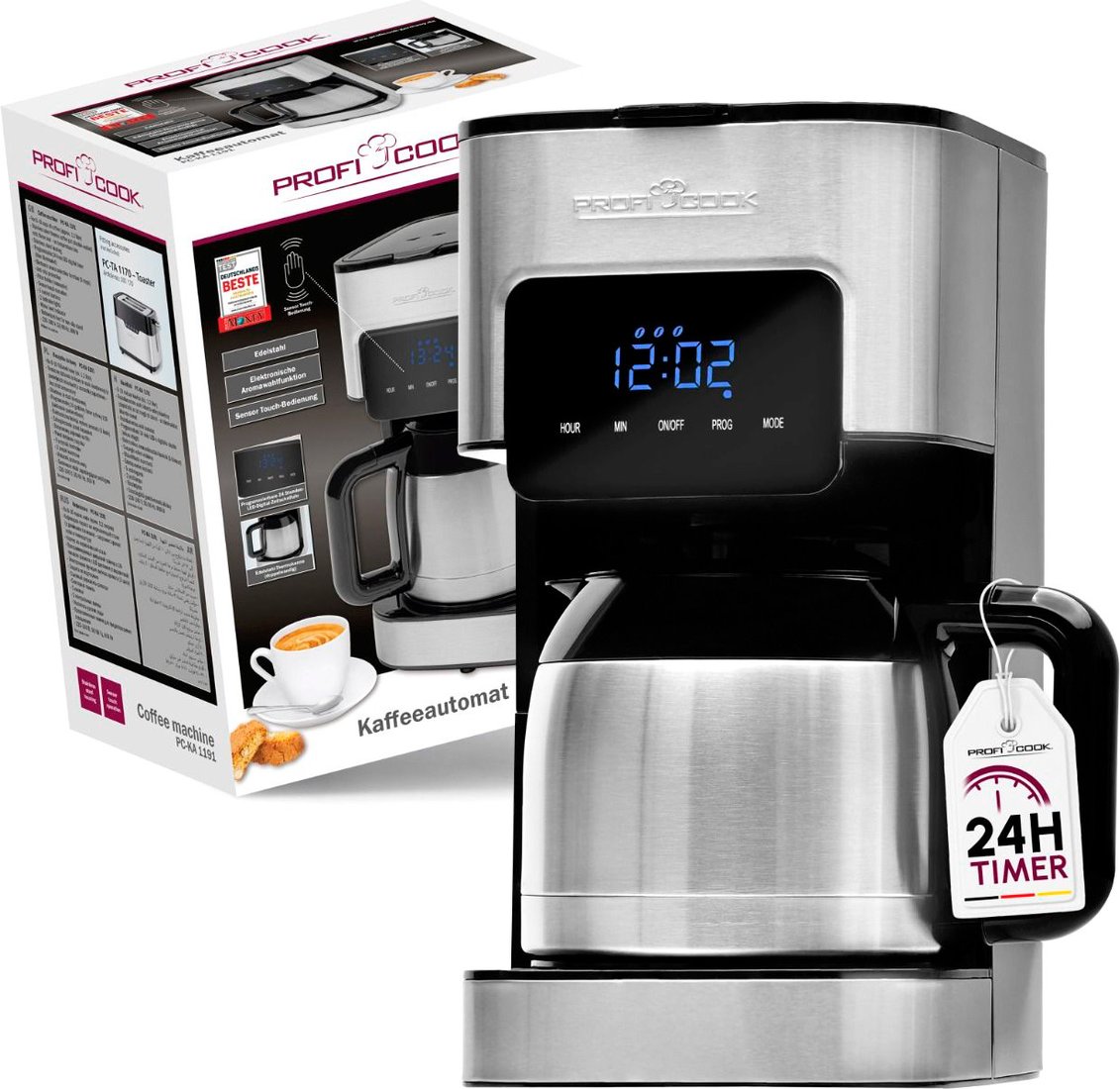 Капельная кофеварка ProfiCook PC-KA 1191