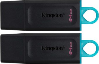 USB Flash Kingston DataTraveler Exodia 64GB (2шт)