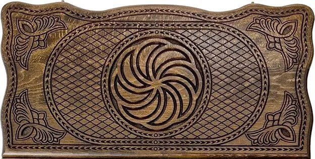 

Шашки/нарды Mirzoyan Темный узор 5 am049-5