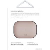 Чехол Uniq Lino для AirPods Pro 2 AIRPODSPRO2-LINOPNK (розовый)