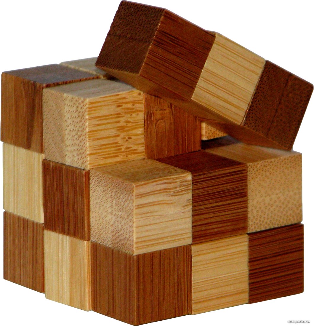 Головоломка Eureka 3D Bamboo Snake Cubes Puzzle 473128