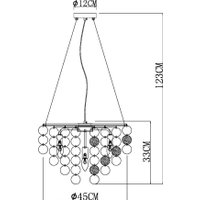 Подвесная люстра Arte Lamp A4100LM-6CC