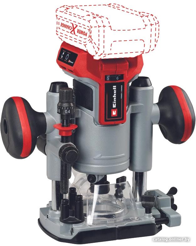 Вертикальный фрезер Einhell TP-RO 18 Li BL Solo 4350411 (без АКБ)