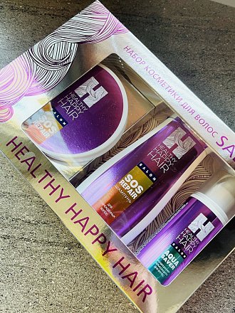 Кондиционер Modum Salon Healthy Happy Hair Маска 200 мл+Шампунь 250 мл+Кондиционер