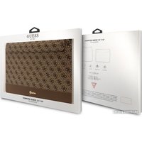 Чехол CG Mobile Guess 4G Bottom Stripe GUCS14PS4SGW 13/14" (коричневый)