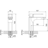 Смеситель IDDIS Slide SLISB00i01 (хром)