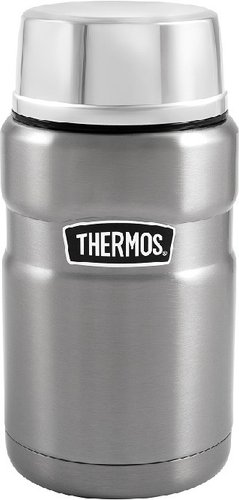 Термос для еды THERMOS King-SK-3020SBK 0.71л (серебристый)