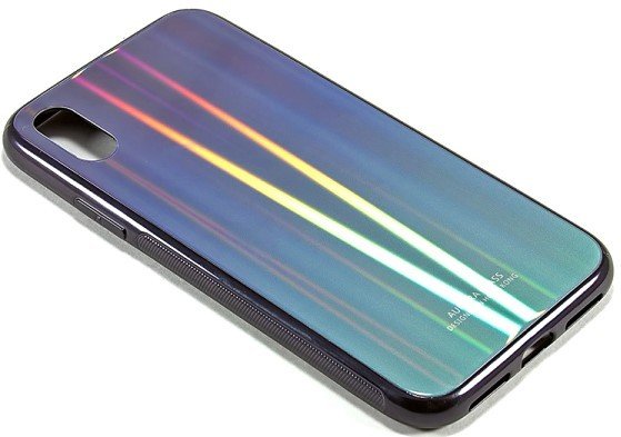 

Чехол для телефона Case Aurora для iPhone X/XS (синий/черный)