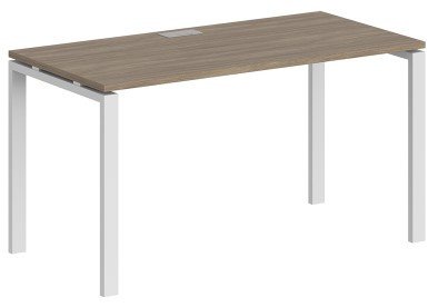 Стол Norden 140x60x75 SG.202.OD.63.WH (белый/дуб темный)
