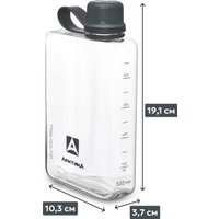 Бутылка для воды Арктика 727-500-GRPT (графит)