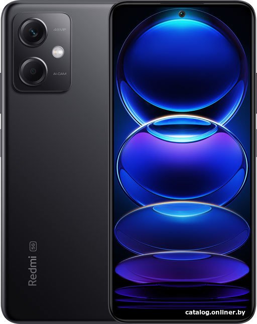 Телефон Xiaomi Redmi Note 12 5G 4GB/128GB китайская версия (черный)