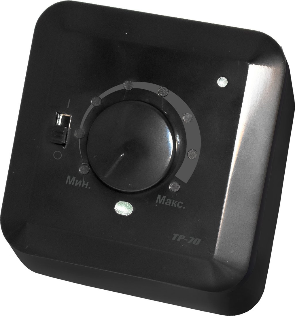 

Терморегулятор ЭргоЛайт ТР-70 В накладной (черный)