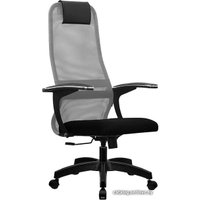 Офисное кресло Metta SU-BU158-8 PL (светло-серый/черный)