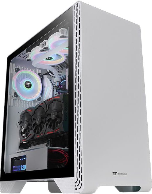 

Корпус Thermaltake S300 Tempered Glass Snow Edition CA-1P5-00M6WN-00